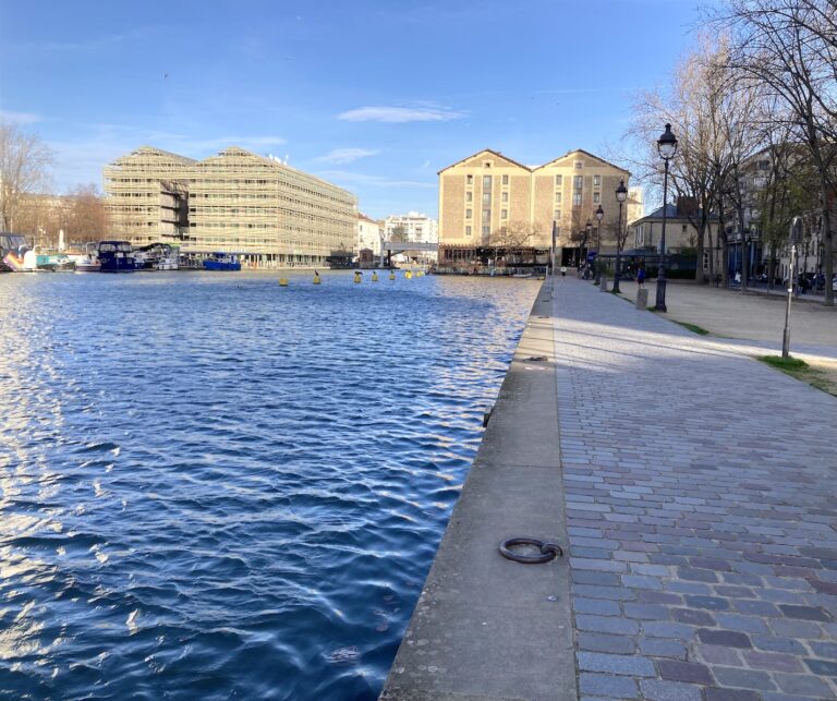 Le bassin de la Villette